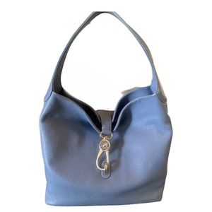 Dooney&Bourke blue classic chic leather sac